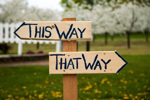 Way sign